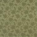 Designer Fabrics 54 in. Wide Green, Floral Jacquard Woven Upholstery Grade Fabric E507